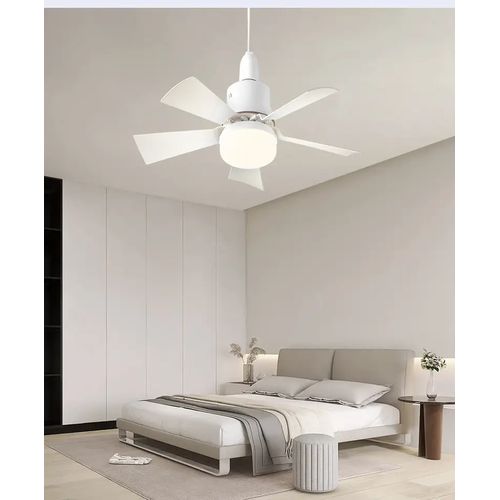 product_image_name-Generic-Plafond Led Ventilateur Lumière intelligent Gradation  Ventilateur Décor a la maison 360 rotation avec télécommande  -1