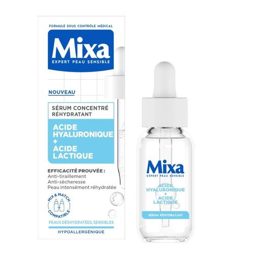 product_image_name-Mixa-Sérum Concentré Réhydratant à l’Acide Hyaluronique et Acide Lactique – Peaux Sensibles – 30 ml-1