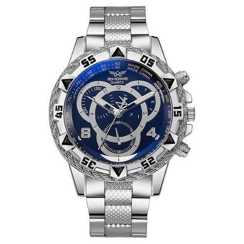 product_image_name-Fashion-Montre À Quartz Pour Hommes Avec Verre Bleu Et Trois Yeux-4