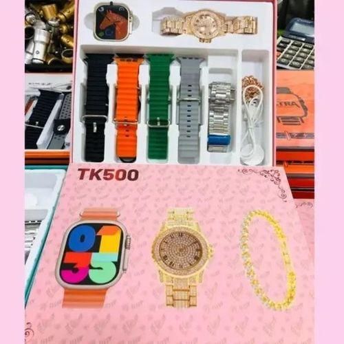 product_image_name-TWS-Montre Connectée tk 500 Bluetooth 5.1 Écran 2.02” Tactile – Suivi Santé, Appels, Sport & Notifications – Étanche IP67 – Compatible iOS/Android montre intelligente tk 500 avec plusieurs bracelets c3-5