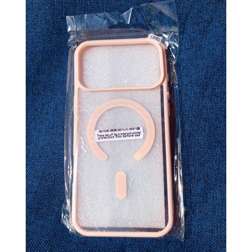 product_image_name-Generic-Coque iPhone 17 Pro Max Transparente Magnétique – Protection Antichoc avec Support MagSafe-1