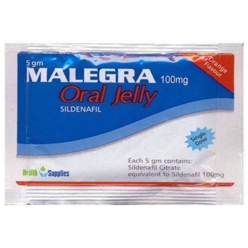Bio Naturelle Malegra Oral jelly 100mg- Boîte de 50 sachets - Prix