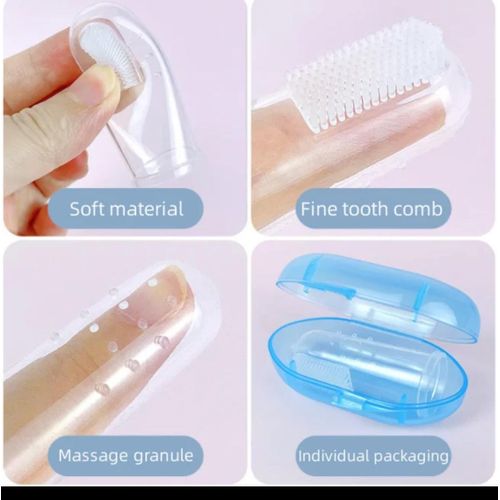 product_image_name-Generic-Brosse à dent 2in1 anneau de dentition bleu-2