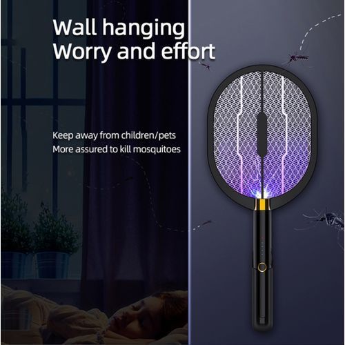 product_image_name-Generic-Raquette Anti-moustiques électrique 3 En 1, Rechargeable Par USB, Photocatalyseur-3
