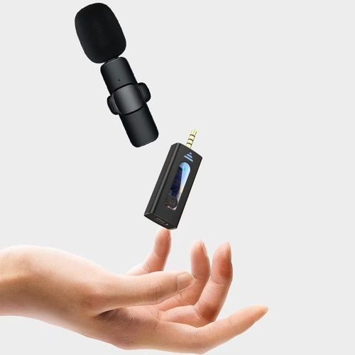 TC2i K35 Microphone cravate sans fil – Réduction intelligente du bruit Noir  - Prix pas cher