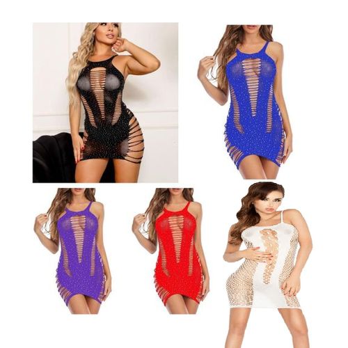 Robe transparente femme 2025