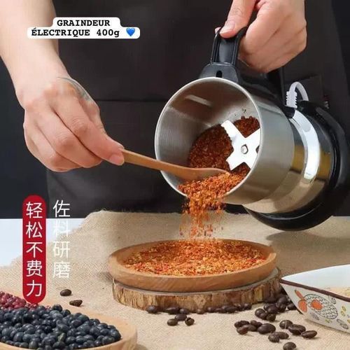 product_image_name-Generic-Moulin à grain électrique dernier generation - 400G-2