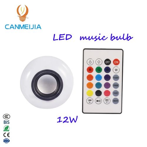 Sans Marque Lampe LED Musique 12W - Bluetooth - Haut parleur à