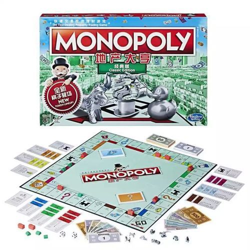 Monopoly Jeux De Société - 2-8 Joueurs - 8 Ans Et Plus - Blanc - Prix pas  cher