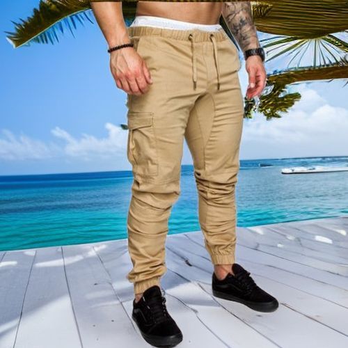 Fashion Pantalon De Jogging Homme Sportswear Marron Prix pas cher Jumia SN