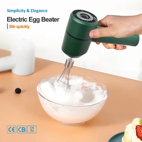 Batteur d'œufs électrique Mélangeur à fouet sans fil Crème