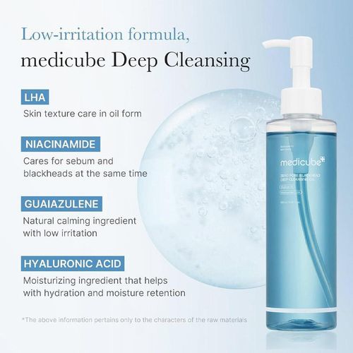 product_image_name-Medicube-Zero Pore Huile Démaquillante Purifiante Anti-Points Noirs Anti-pores-4