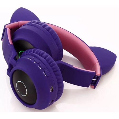 PowerLocus P2 Casque sans fil Sur- Ear Casque pliable pour enfants
