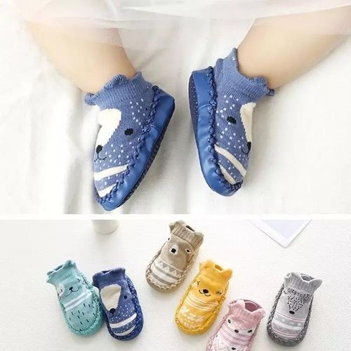 Generic Paire de Chaussure Chaussettes Antiderapantes pour bebe GARCON couleur aleatoire Prix pas cher Jumia SN