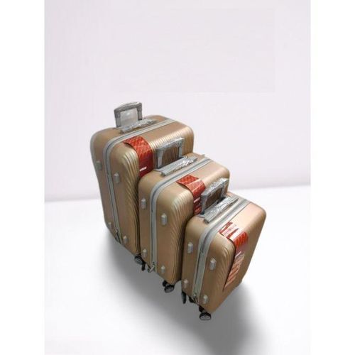 product_image_name-Generic-lot de 3 Valises Rigides en Coque Dure Ultra Résistante – 3 Tailles (Cabine, Moyenne 20kg , Grande 23kg)-2