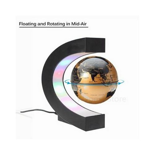 Generic Globe Terrestre Rotatif Flottant Magnétique LED - Prix pas