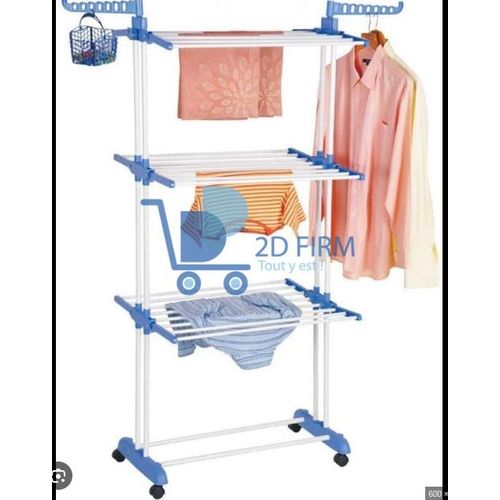 product_image_name-Generic-Étendoir à linge pliable à 3 niveaux ( seche linge maison)-1