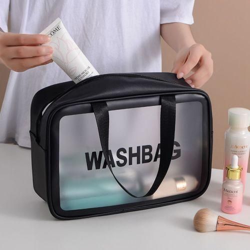 product_image_name-Generic-Trousse De Toilette Stockage De Maquillage Imperméable PU Scrub Pour Femmes-3