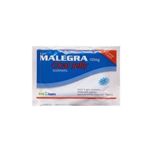 Generic Malegra Oral jelly - Lot de 5 SACHETS - Prix pas cher