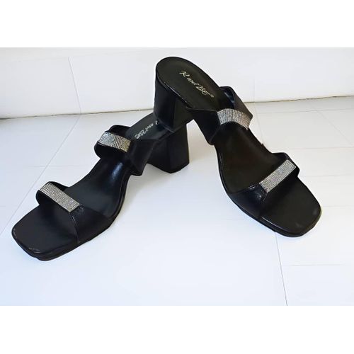 Mule a talon noir outlet