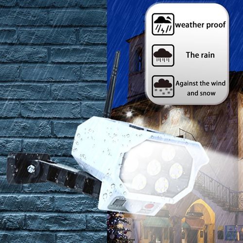 product_image_name-Generic-Lampe solaire exterieure Led - Detectecteur de mouvement - Forme Caméra-3