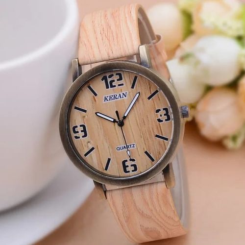 Montre effet bois clearance