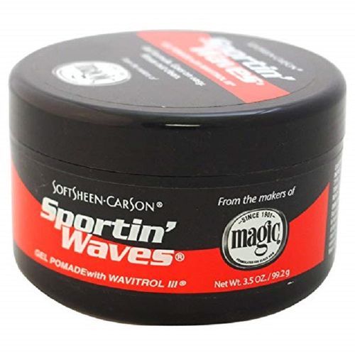 Softsheen carson gel cheveux pour les hommes sportin wave gel pommade