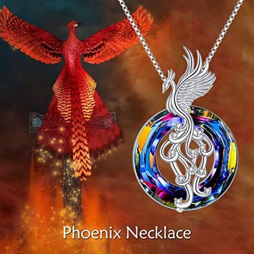 product_image_name-Fashion-Collier pendentif en cristal oiseau de feu coloré pour femme-1