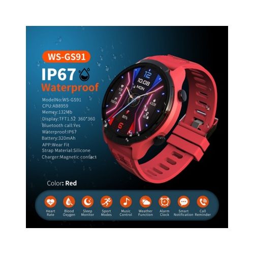Generic Montre Smart Watch Wearfit pro IP 67 ws GS91 Prix pas cher Jumia SN