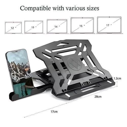 product_image_name-EAGEAT-Support portable pour ordinateur portable avec support pour téléphone mobile 2 en 1-5