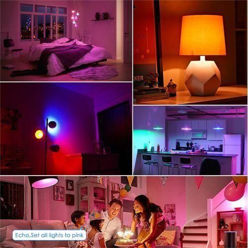 product_image_name-Generic-E27 Ampoule intelligente 15W WiFi Bluetooth Couleur, Ampoule LED-5