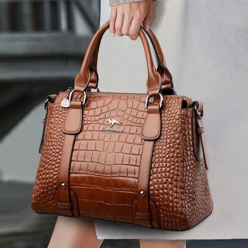 Generic Sacs a main de luxe en cuir veritable pour femmes nouveau sac a bandouliere motif Croco Prix pas cher Jumia SN