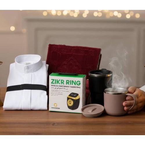 product_image_name-Generic-COFFRET MANSOUR-  Djellaba - chapelet Bague intelligente -Tapis de prière et Tasses isothermes-1