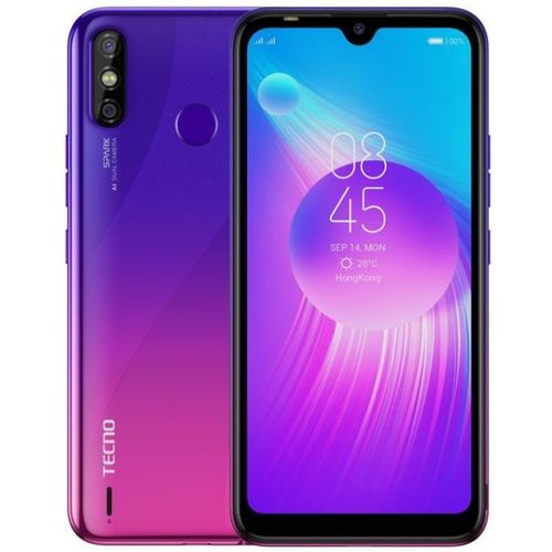 Tecno Spark 4 - 4G- 32Go - RAM 3 Go Ecran 6.6'' - Purple ...