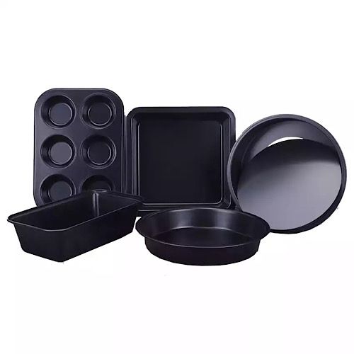 Generic Plateaux de cuisson au four, 5 pièces, moules à pâte, poêle à  gâteau - - Prix pas cher