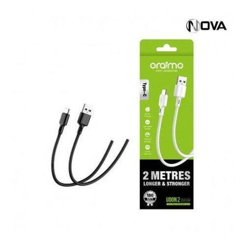 product_image_name-Generic-Oraimo Cable Chargeur USB Type C Longueur 2M Charge Rapide Udon 2 C56-1