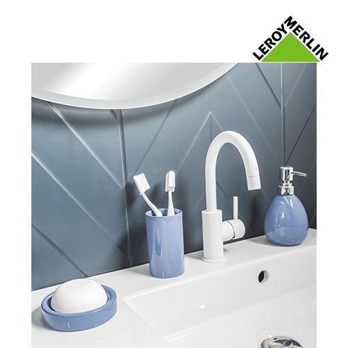 Brosse WC Design Somaya Bleu Paon