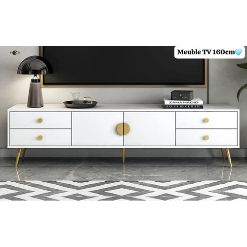 product_image_name-Generic-Meuble TV moderne avec portes et tiroirs de rangement compartimentée pour le salon  160m-2