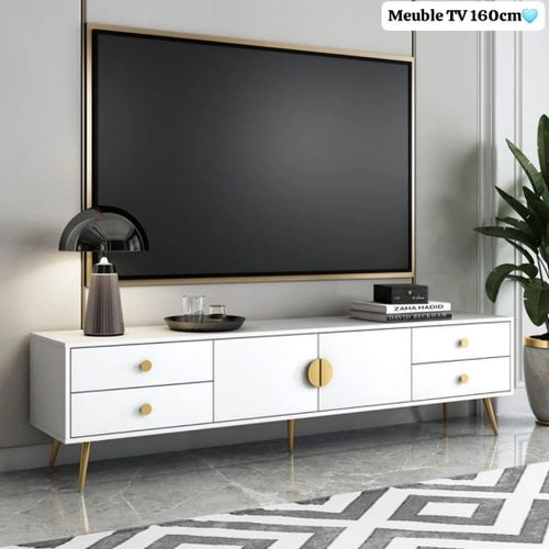 product_image_name-Generic-Meuble TV moderne avec portes et tiroirs de rangement compartimentée pour le salon  160m-3