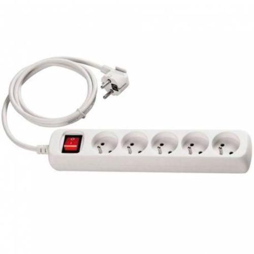 product_image_name-Generic-Ingelec Rallonge Multiprises 5 Ports Qualité - Blanc-1