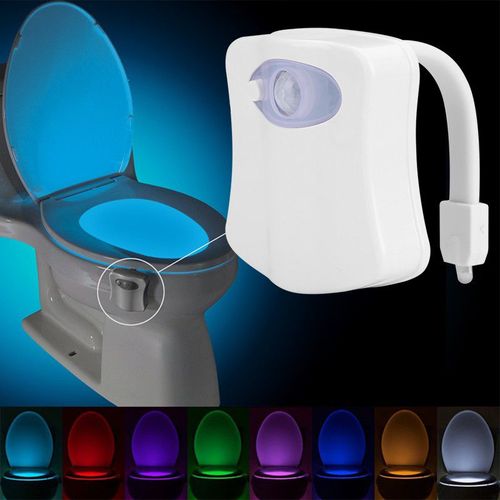 Generic Lumière de toilette LED à capteur de mouvement Multicolore