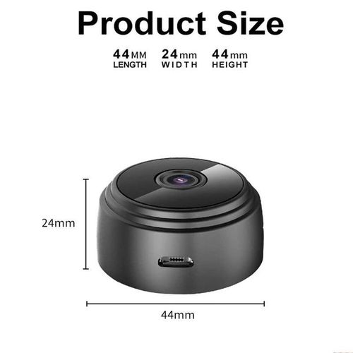 Generic Caméra cachée WiFi/télécommande - Noir - image 5