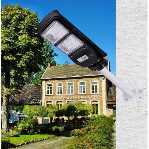 White N 2 Lampe Solaire avec Détecteur de mouvement intégré - lampadaire -  Prix pas cher