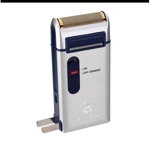 product_image_name-Generic-Rasoir électrique portable pour homme, tondeuse à barbe rechargeable a lame mobile .-1