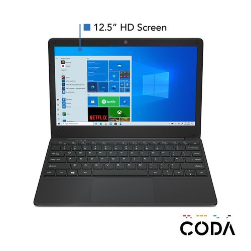 Ordinateur portable léger de 10,1 pouces Windows 10 mini netbook avec  Netflix  Bluetooth Wifi