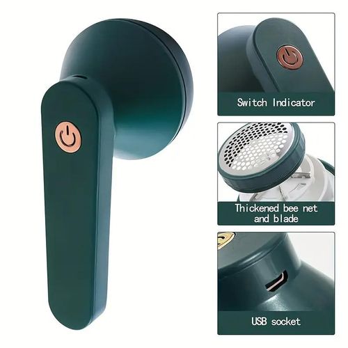 product_image_name-Generic-Rasoir et Débouleuse de Tissus Rechargeable – Tondeuse Anti-Bouloches Portable USB-1