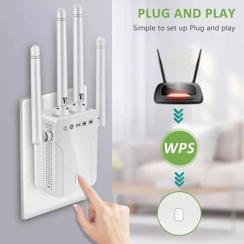 Acheter Répéteur Wifi sans fil 5G, 1200mbps, amplificateur Wifi, extension  du réseau de Signal, longue portée, 5Ghz