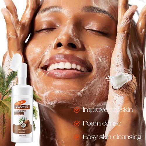 product_image_name-Generic-Nettoyant pour le visage à la noix de coco 150ml-3
