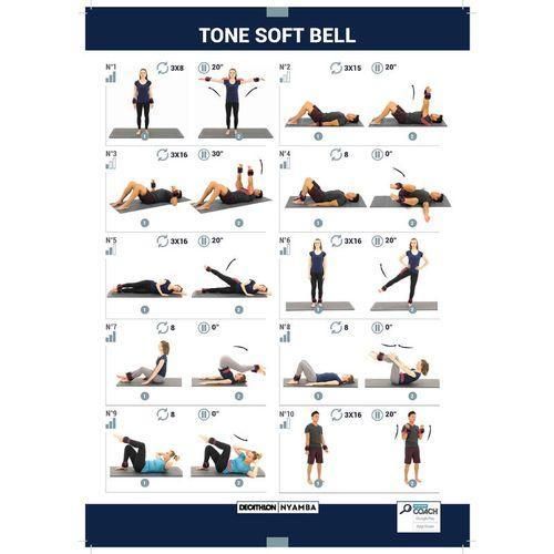 product_image_name-Decathlon-Paire d'haltères souples réglables Fitness ToneSoftBell 1 kg Bordeaux-6