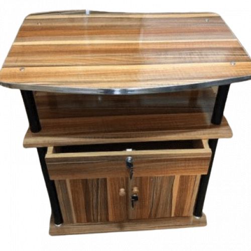 Generic Mini Table TV Coffret 2 Battants Couleur Marron Prix